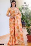 Aarushi Vol 1 By Kashvi Siya Silk Foil Printed Fancy Saree